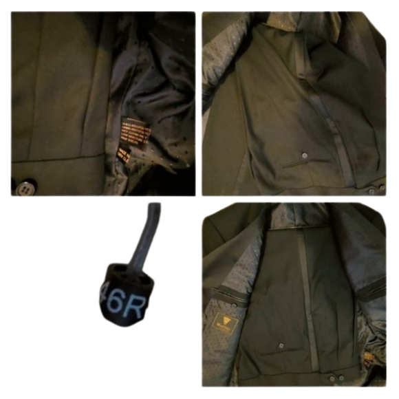 Beautiful excellent condition, Italian, 46R black - Picture 5 of 9